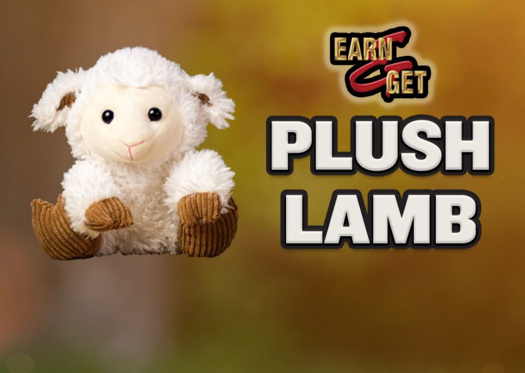 Earn & Get Plush Lamb