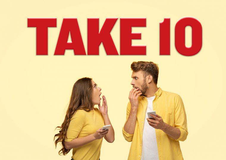 Take 10 Kiosk Swipe