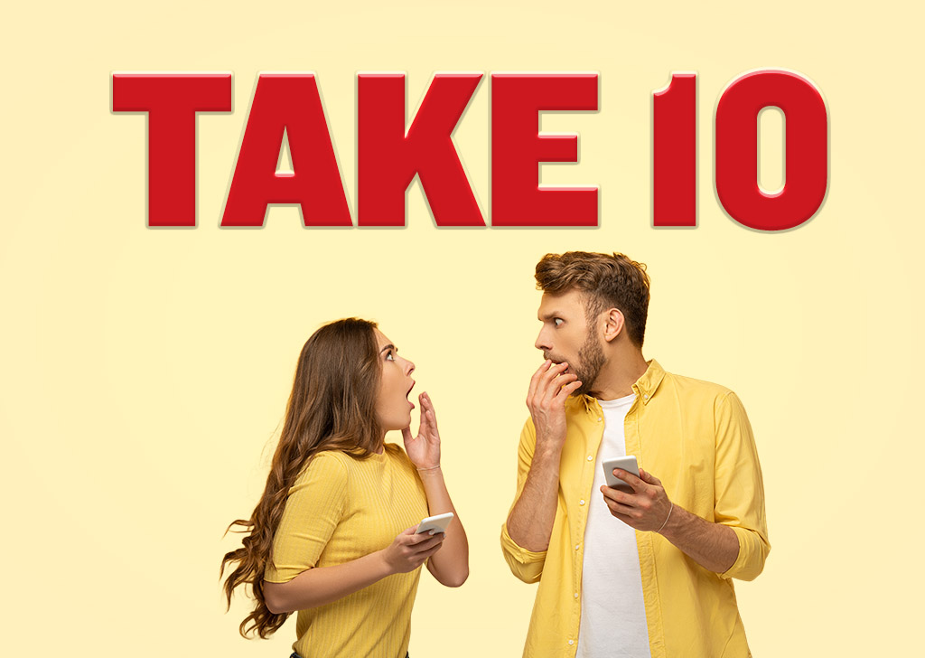Take 10 Kiosk Swipe