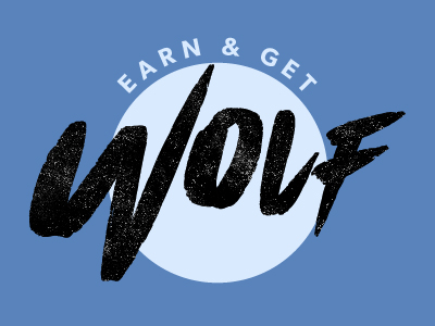 Earn N Get Plush Wolf