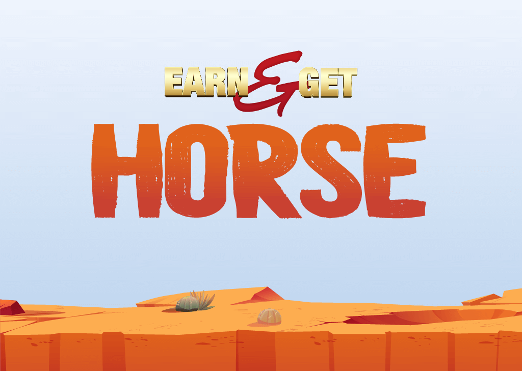 Earn N Get Plush Horse