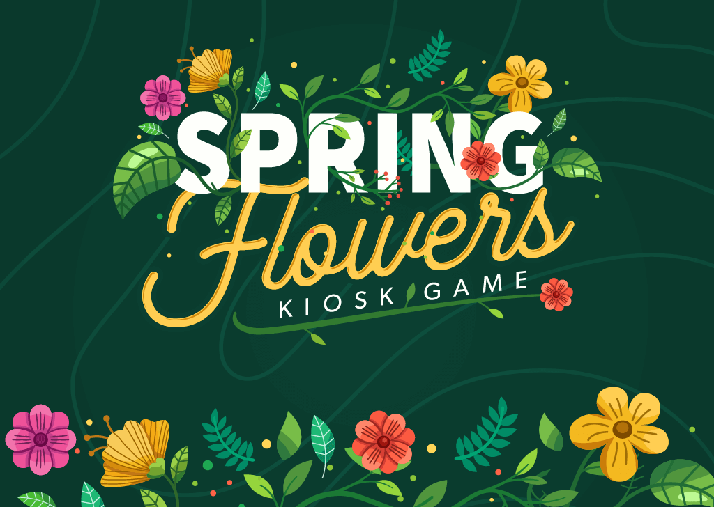 Spring Flowers Kiosk Game
